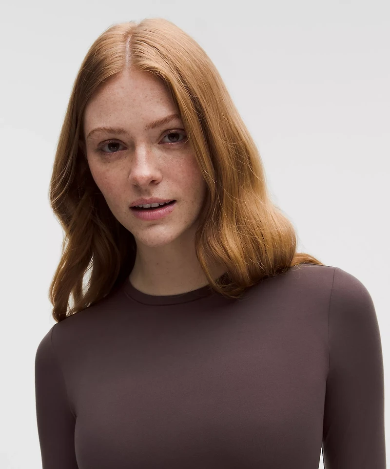 Wundermost Ultra-Soft Nulu Crewneck Long-Sleeve Shirt | Women's Long Sleeve Shirts