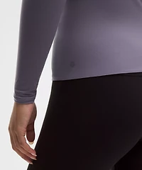 Wundermost Ultra-Soft Nulu Crewneck Long-Sleeve Shirt