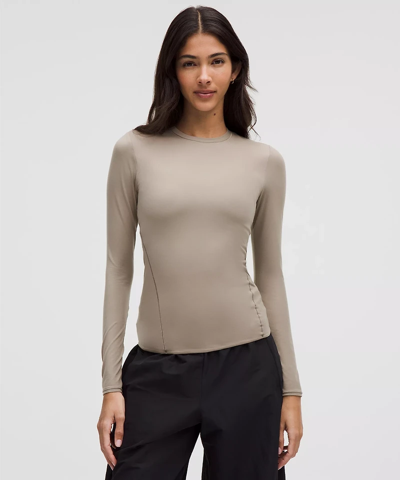 Wundermost Ultra-Soft Nulu Crewneck Long-Sleeve Shirt | Women's Long Sleeve Shirts
