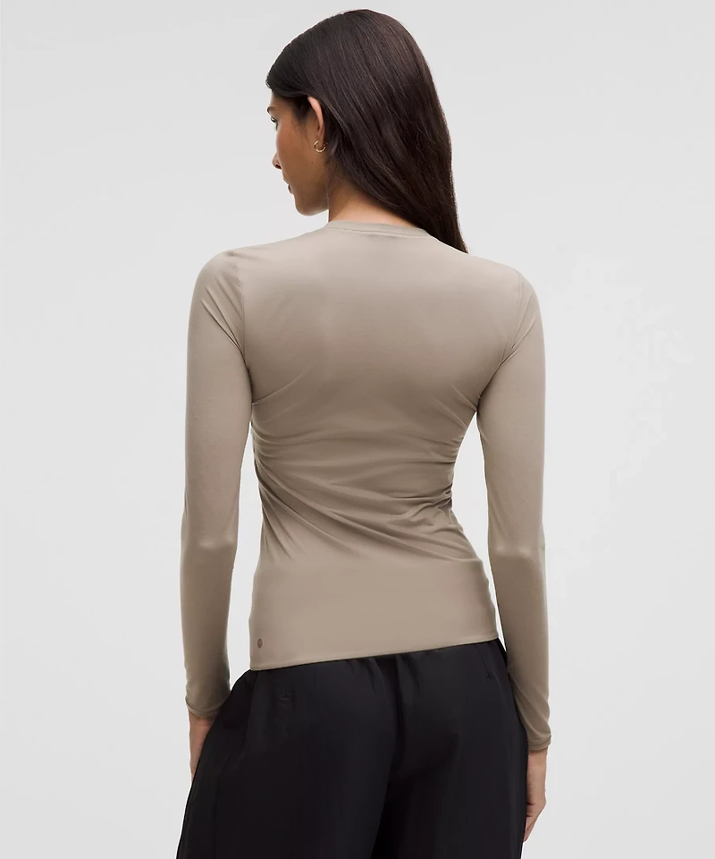 Wundermost Ultra-Soft Nulu Crewneck Long-Sleeve Shirt | Women's Long Sleeve Shirts