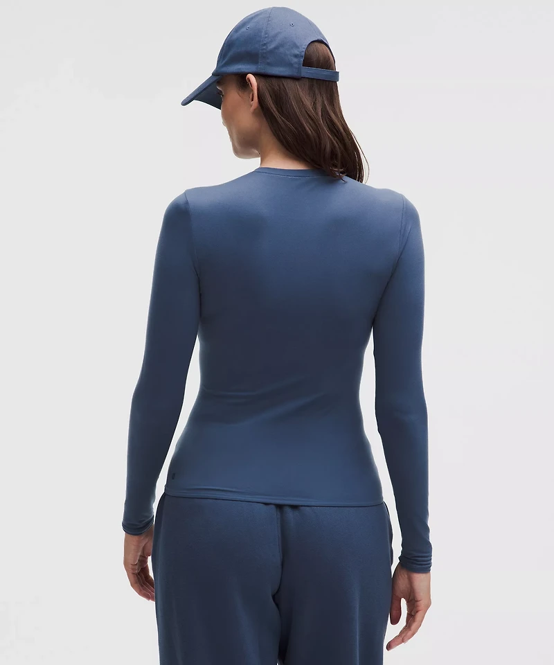 Wundermost Ultra-Soft Nulu Crewneck Long-Sleeve Shirt | Women's Long Sleeve Shirts