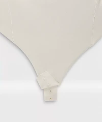 Wundermost Ultra-Soft Nulu Square-Neck Long-Sleeve Bodysuit | Women's Bodysuits