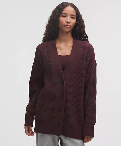 Knit Button-Front Cardigan | Women's Sweaters