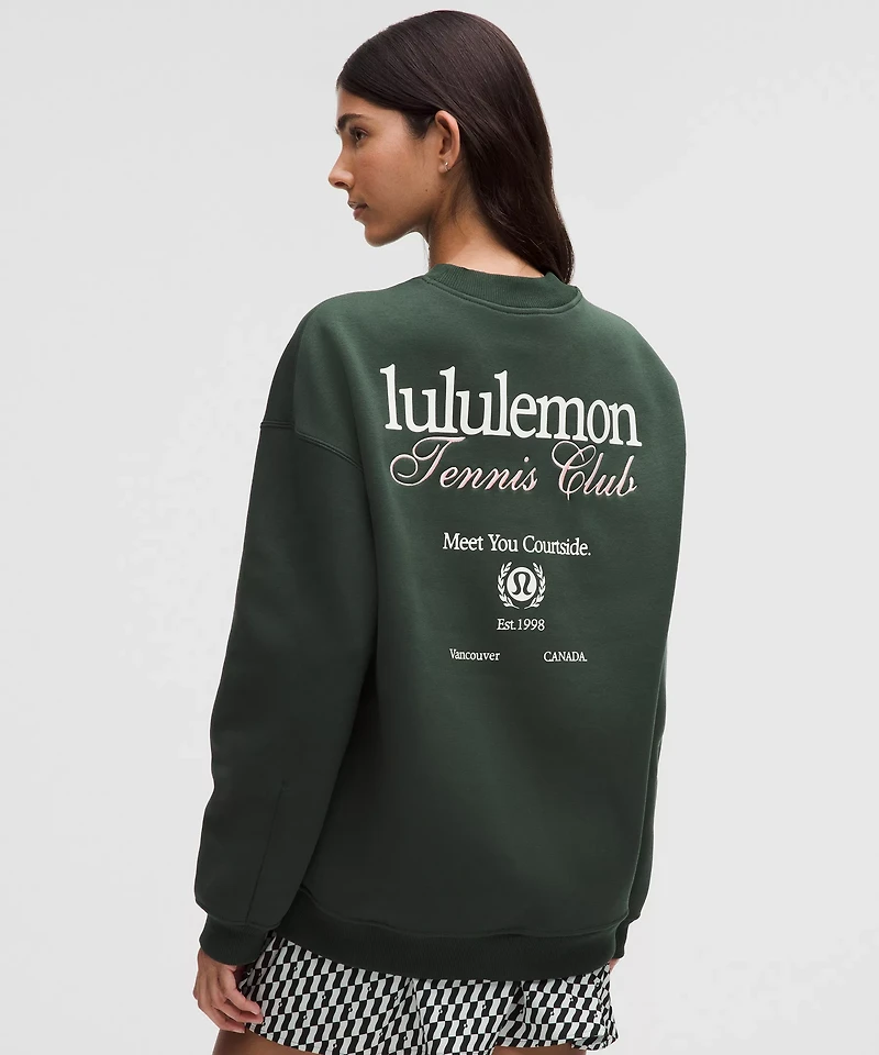 Heavyweight Fleece Pullover *Tennis Club | Women's Hoodies & Sweatshirts