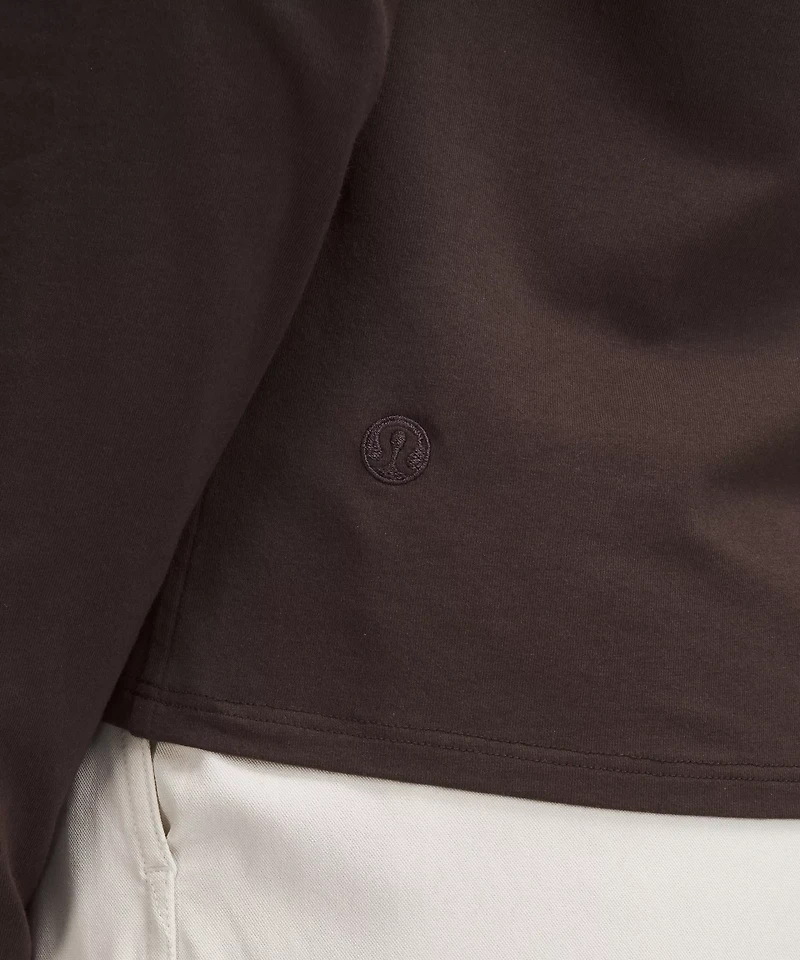 Organic Cotton Crewneck Long-Sleeve Shirt | Women's Long Sleeve Shirts