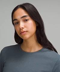 Organic Cotton Crewneck Long-Sleeve Shirt | Women's Long Sleeve Shirts