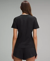 Organic Cotton Straight-Hem Crewneck T-Shirt | Women's Short Sleeve Shirts & Tee's
