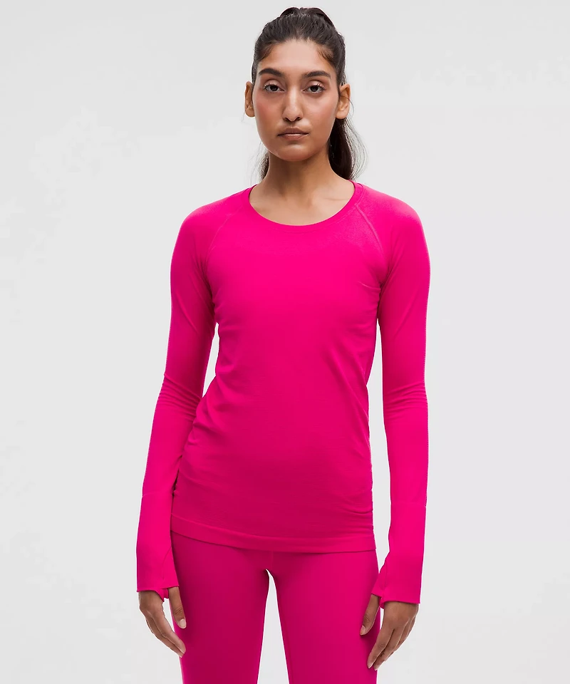 Swiftly Tech Long-Sleeve Shirt 2.0 *Hip Length | Women's Long Sleeve Shirts