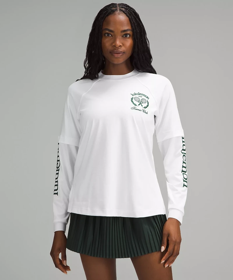 Layered Long-Sleeve T-Shirt *Tennis Club