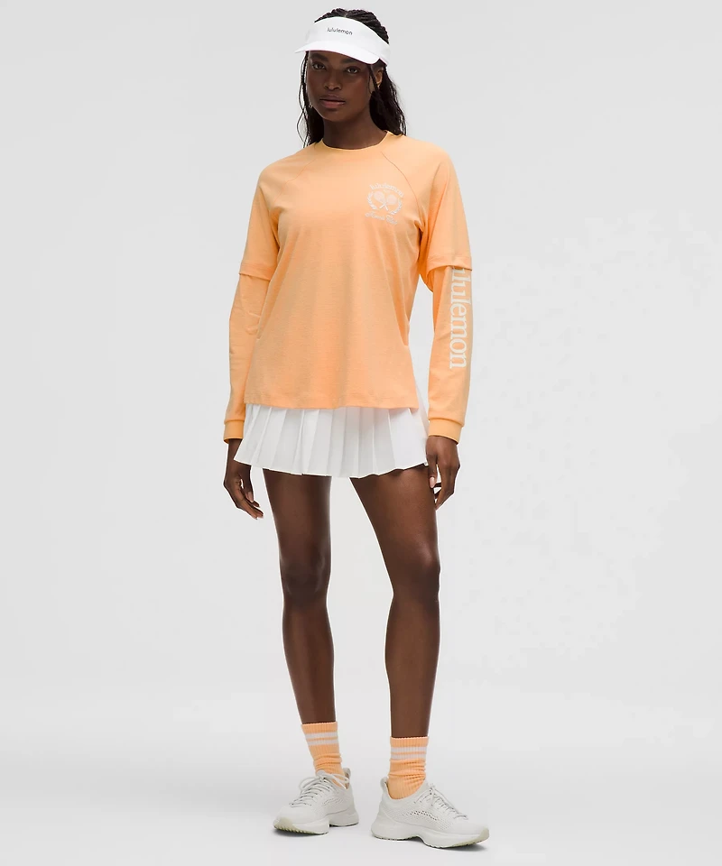 Layered Long-Sleeve T-Shirt *Tennis Club