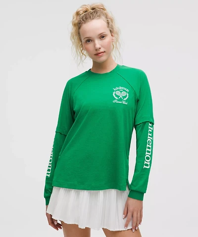Layered Long-Sleeve T-Shirt *Tennis Club | Women's Long Sleeve Shirts