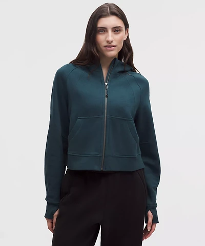 Scuba Oversized Full-Zip Hoodie