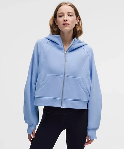 Scuba Oversized Full-Zip Hoodie