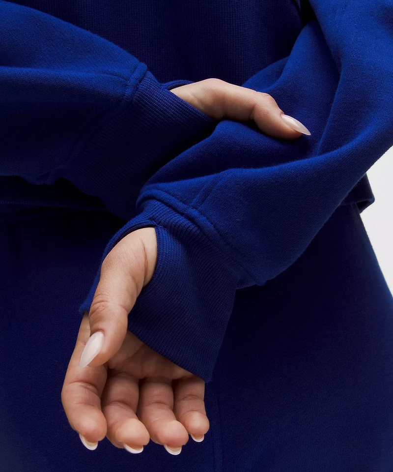 Scuba Oversized Full-Zip Hoodie