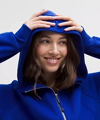 Scuba Oversized Full-Zip Hoodie