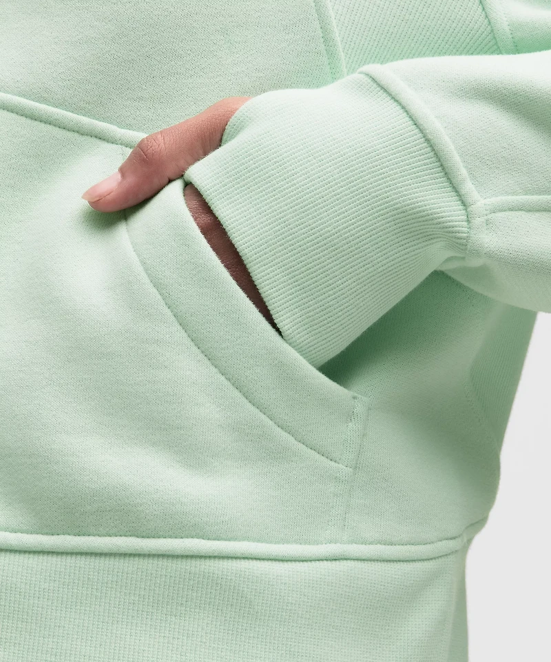 Scuba Oversized Half-Zip Hoodie