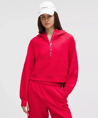 Scuba Oversized Half-Zip Hoodie | Women's Hoodies & Sweatshirts