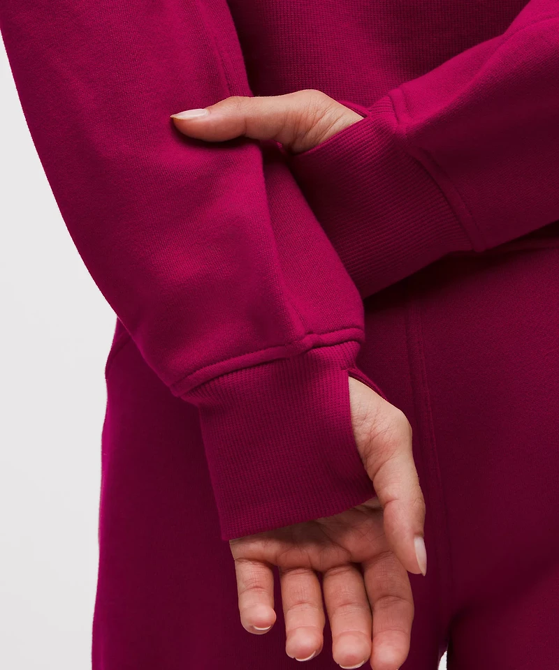 Scuba Oversized Half-Zip Hoodie