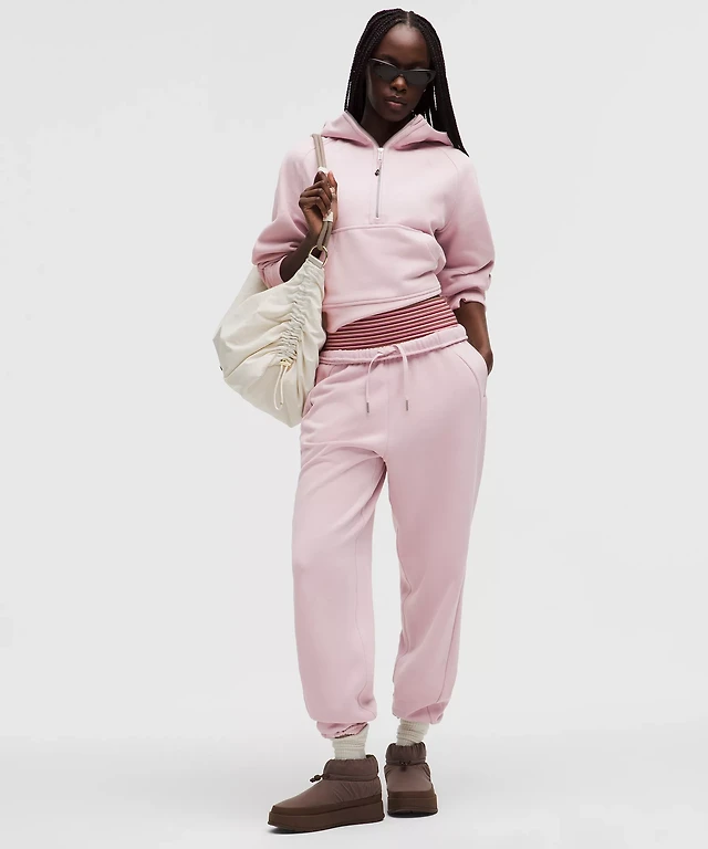 Scuba Oversized Half-Zip Hoodie