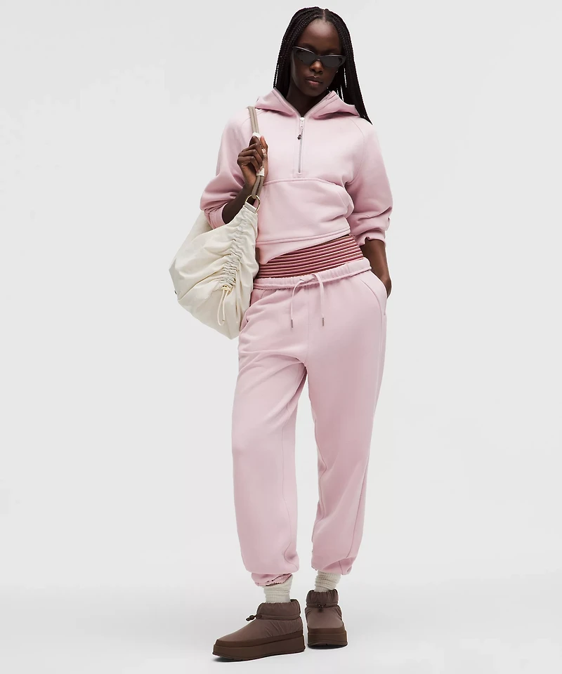 Scuba Oversized Half-Zip Hoodie