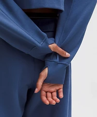 Scuba Oversized Half-Zip Hoodie