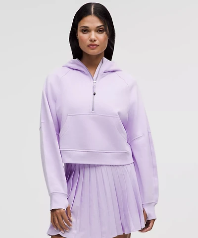 Scuba Oversized Half-Zip Hoodie | Women's Hoodies & Sweatshirts