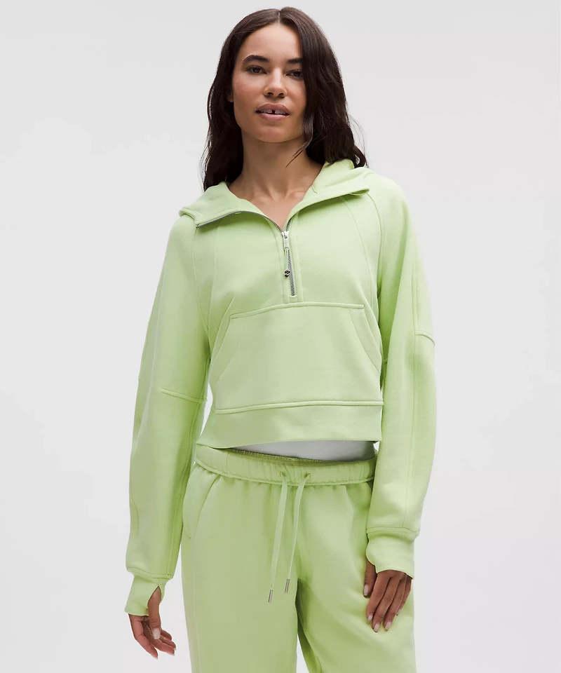 Scuba Oversized Half-Zip Hoodie | Women's Hoodies & Sweatshirts
