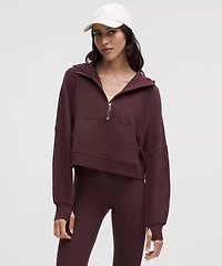 Scuba Oversized Half-Zip Hoodie | Women's Hoodies & Sweatshirts