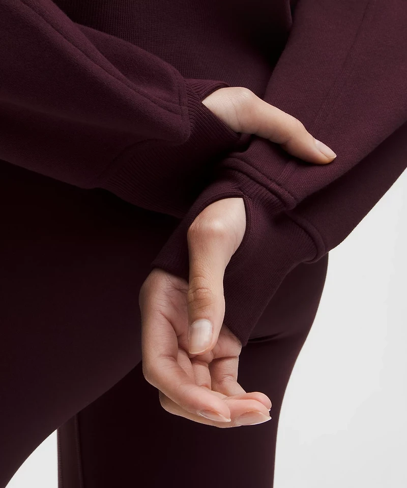Scuba Oversized Half-Zip Hoodie | Women's Hoodies & Sweatshirts