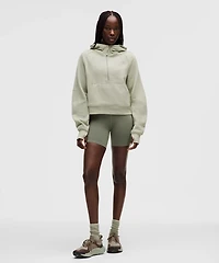 Scuba Oversized Half-Zip Hoodie