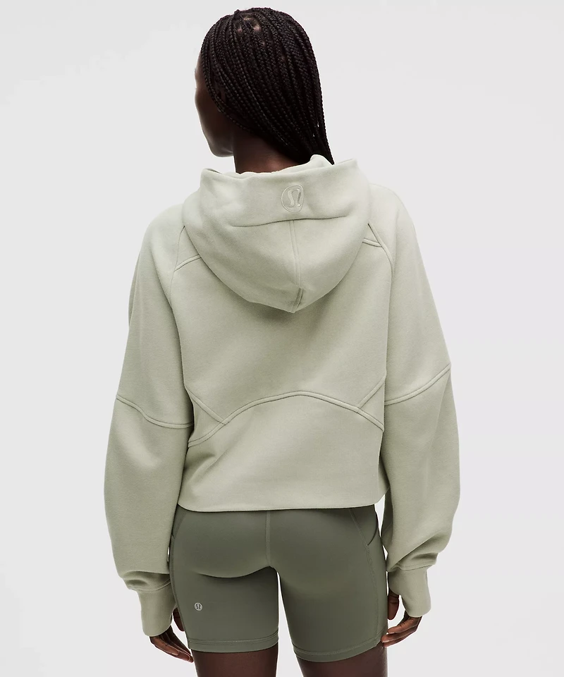 Scuba Oversized Half-Zip Hoodie