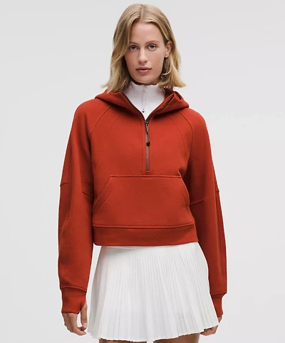 Scuba Oversized Half-Zip Hoodie | Women's Hoodies & Sweatshirts