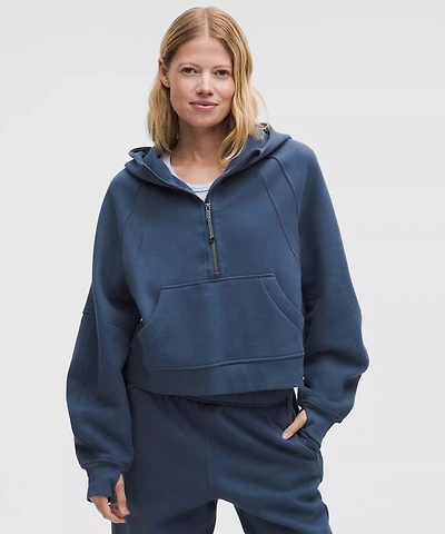 Scuba Oversized Half-Zip Hoodie | Women's Hoodies & Sweatshirts