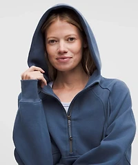 Scuba Oversized Half-Zip Hoodie | Women's Hoodies & Sweatshirts