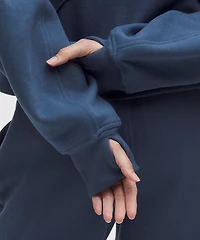 Scuba Oversized Half-Zip Hoodie | Women's Hoodies & Sweatshirts