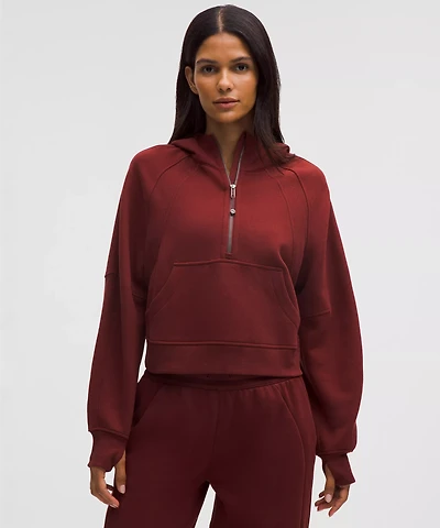 Scuba Oversized Half-Zip Hoodie | Women's Hoodies & Sweatshirts