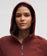 Scuba Oversized Half-Zip Hoodie | Women's Hoodies & Sweatshirts