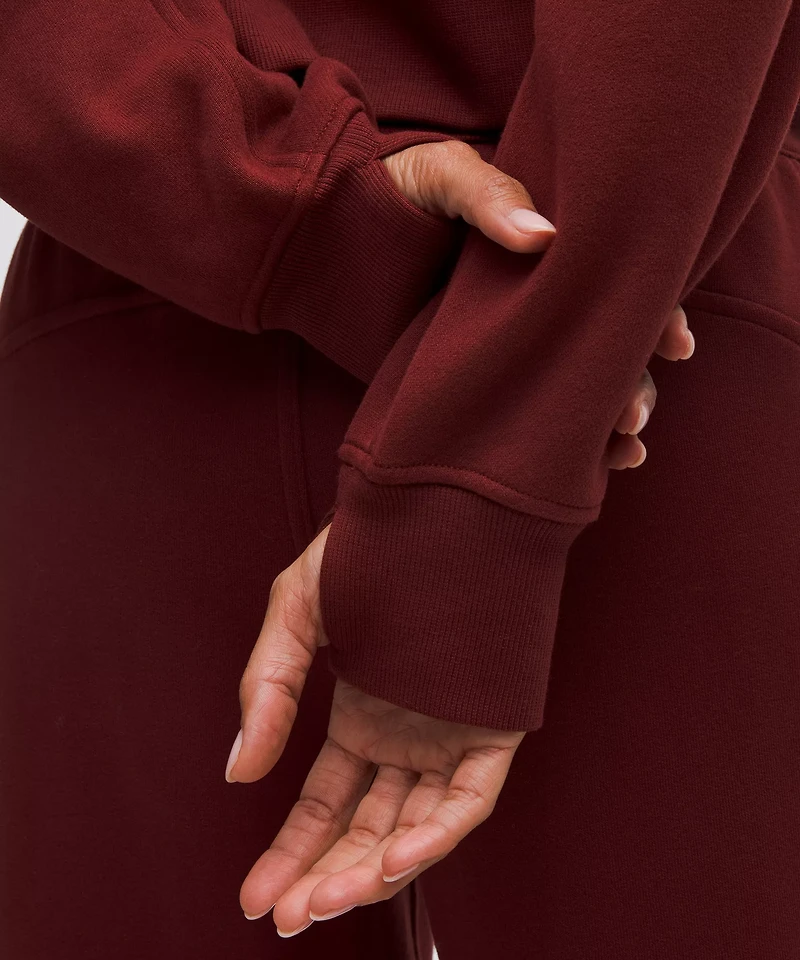Scuba Oversized Half-Zip Hoodie | Women's Hoodies & Sweatshirts