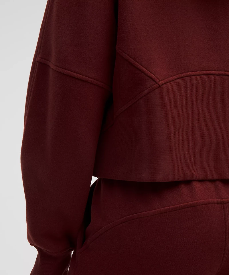 Scuba Oversized Half-Zip Hoodie | Women's Hoodies & Sweatshirts