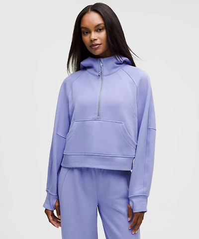 Scuba Oversized Half-Zip Hoodie | Women's Hoodies & Sweatshirts
