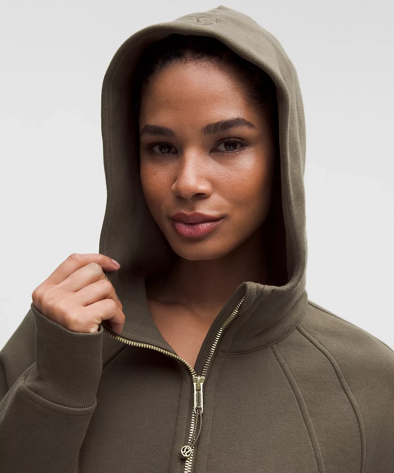 Scuba Oversized Half-Zip Hoodie | Women's Hoodies & Sweatshirts