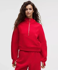 Scuba Oversized Half-Zip Hoodie