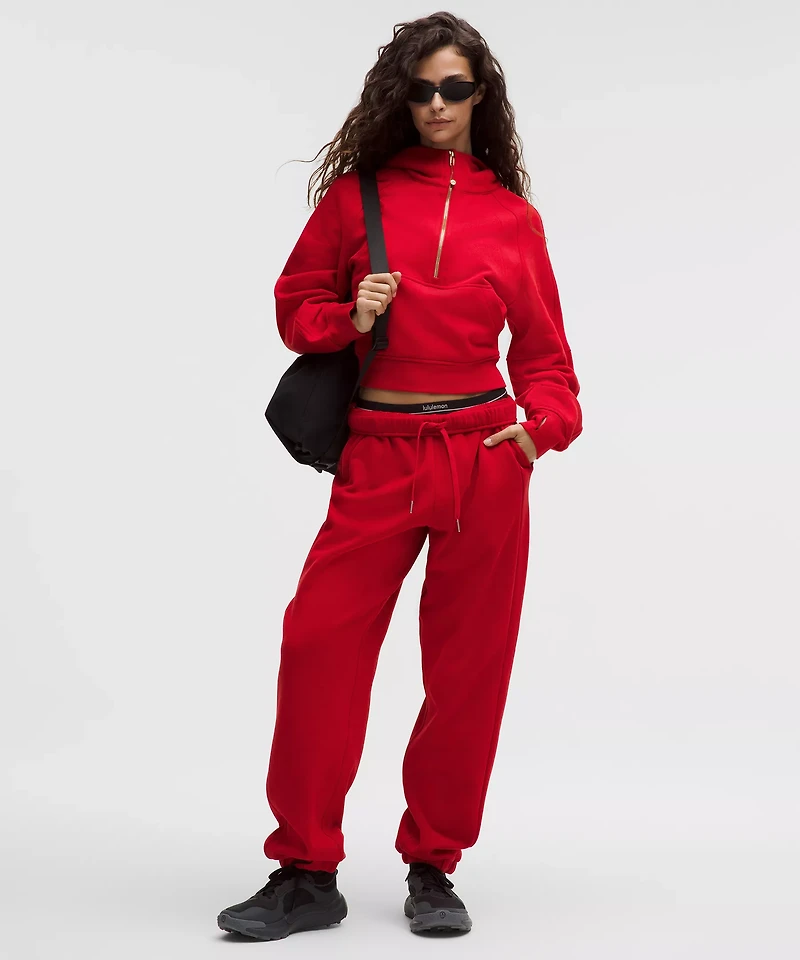 Scuba Oversized Half-Zip Hoodie