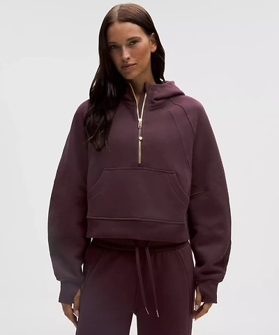 Scuba Oversized Half-Zip Hoodie | Women's Hoodies & Sweatshirts