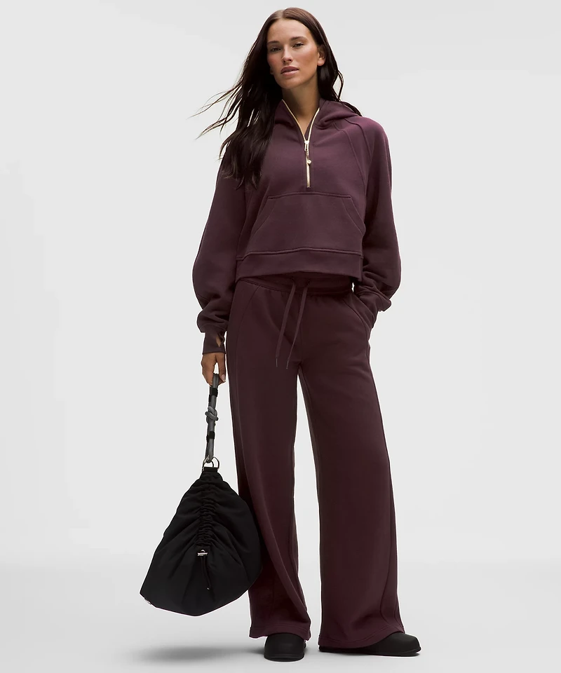 Scuba Oversized Half-Zip Hoodie