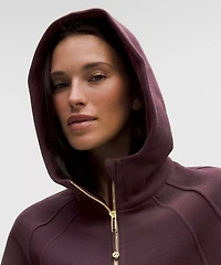 Scuba Oversized Half-Zip Hoodie