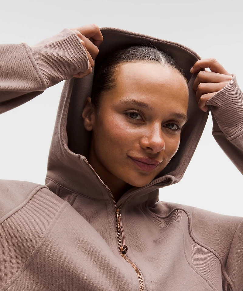 Scuba Oversized Half-Zip Hoodie