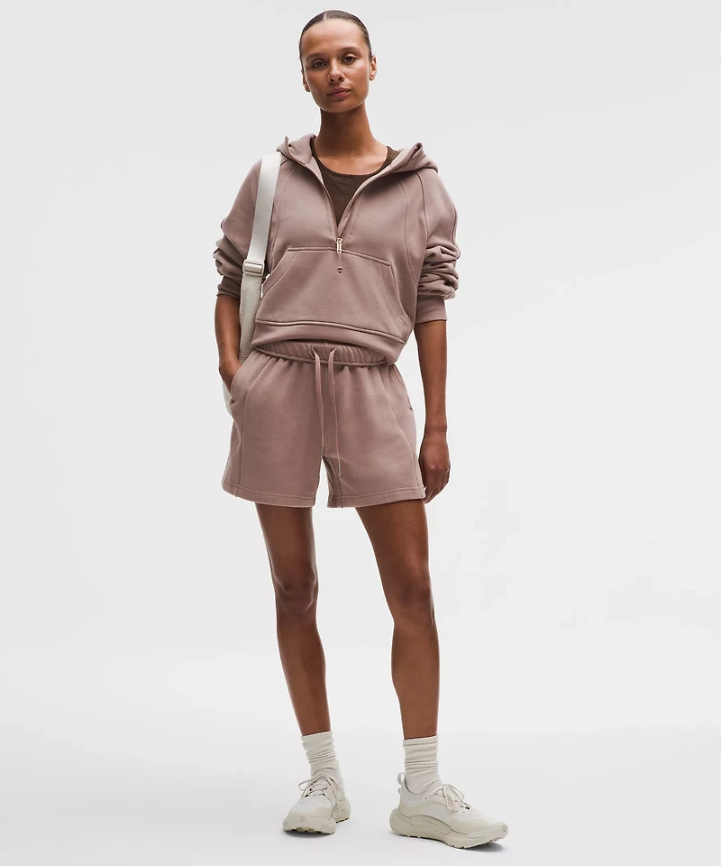 Scuba Oversized Half-Zip Hoodie