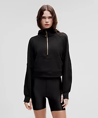Scuba Oversized Half-Zip Hoodie | Women's Hoodies & Sweatshirts