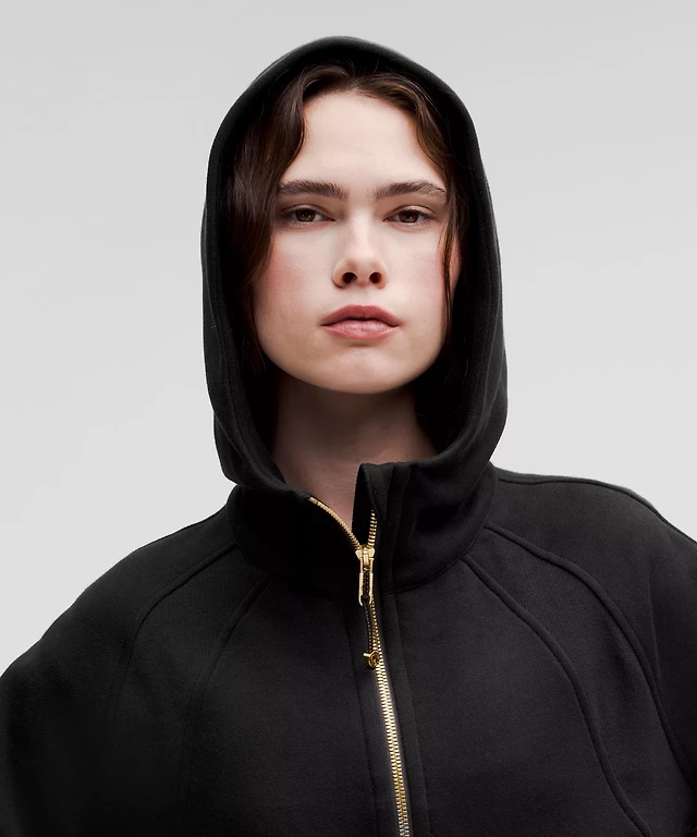 Scuba Oversized Half-Zip Hoodie